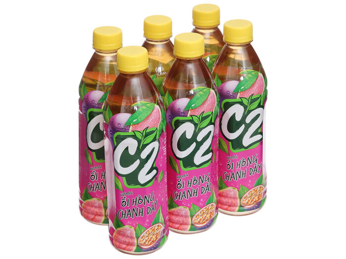 C2 Ổi Hồng Chanh Dây 455Ml