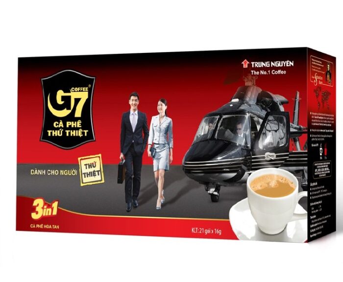 Cà Phê Hòa Tan G7 3IN1 Trung Nguyên 21 Gói (コーヒー)
