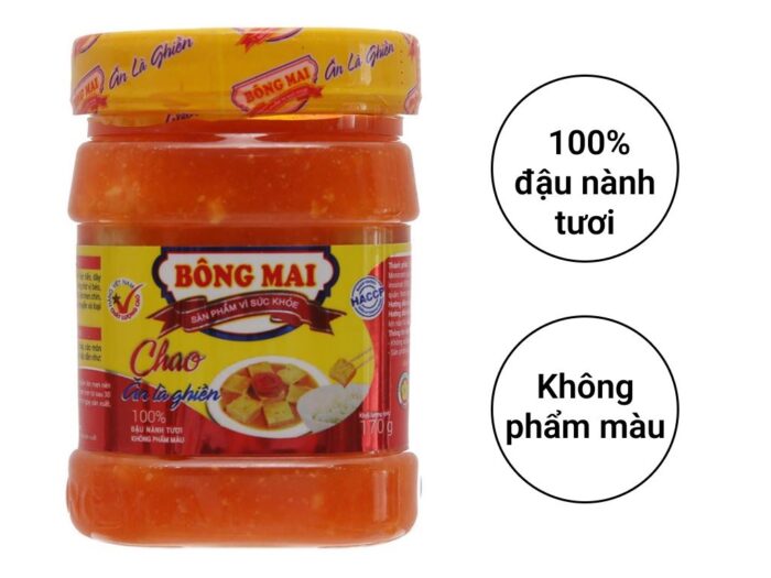Hộp Chao Ăn Là Ghiền Bông Mai 170G